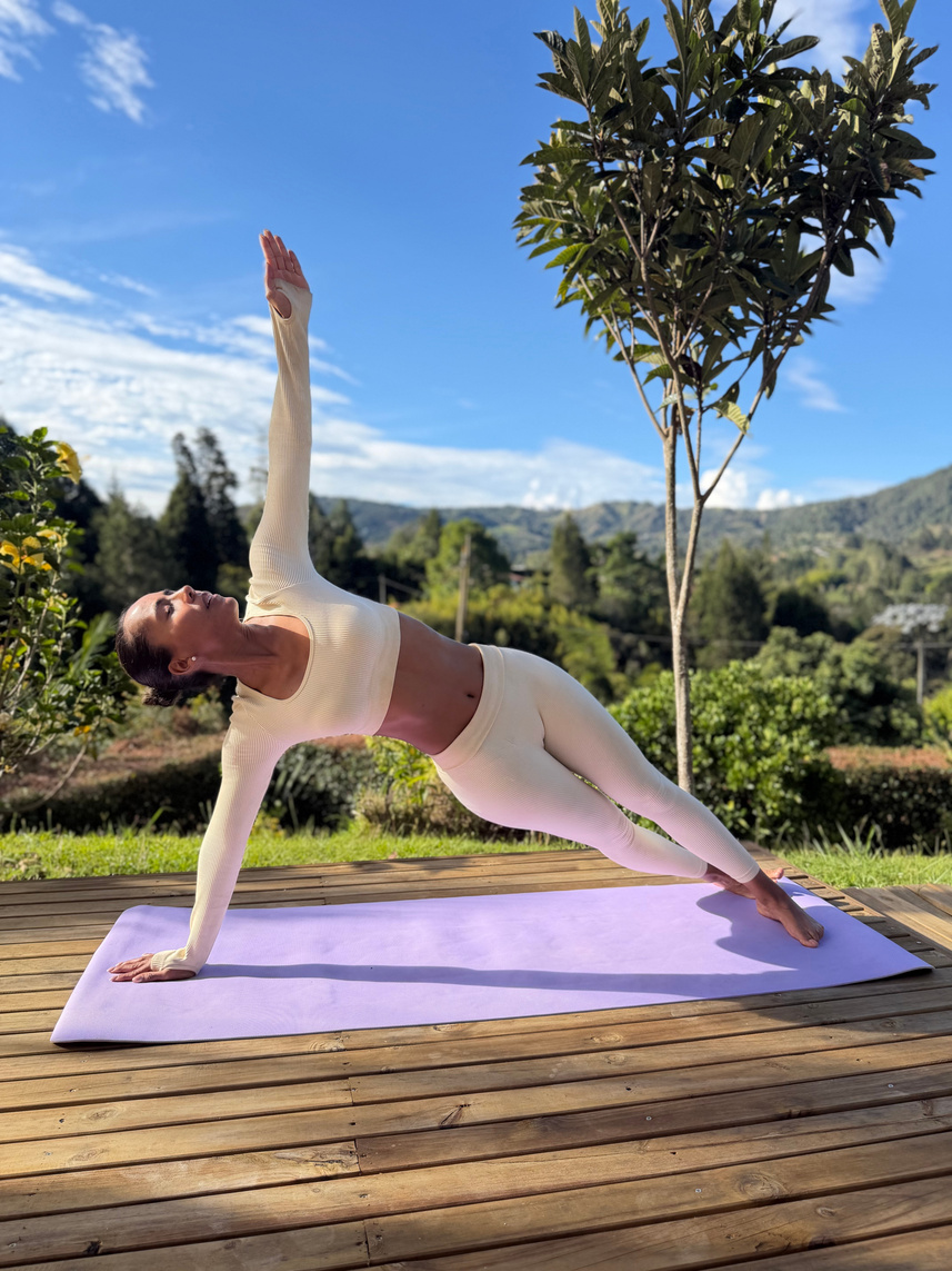 Movement with mountain views